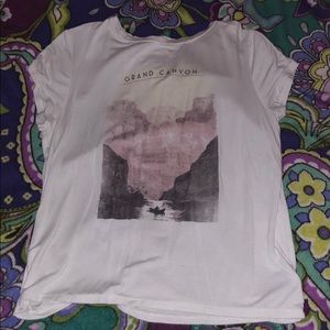 American eagle white t shirt